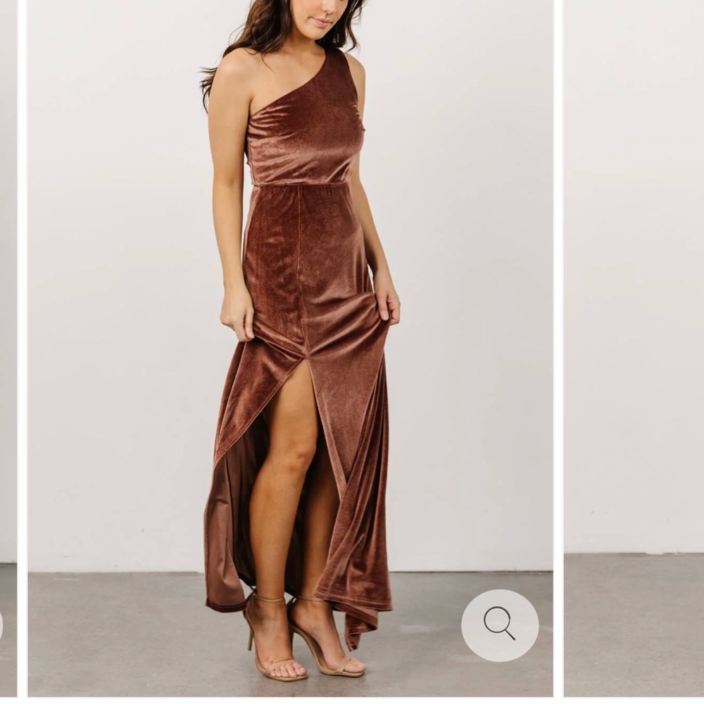 Baltic born one shoulder maxi